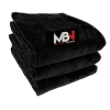 Toalla de gimnasio MBN - Negra