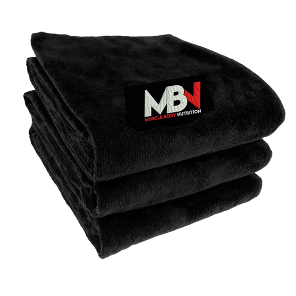 MBN Gymnastikhåndklæde - Sort