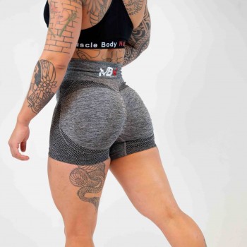 MBN sømløse shorts - grå