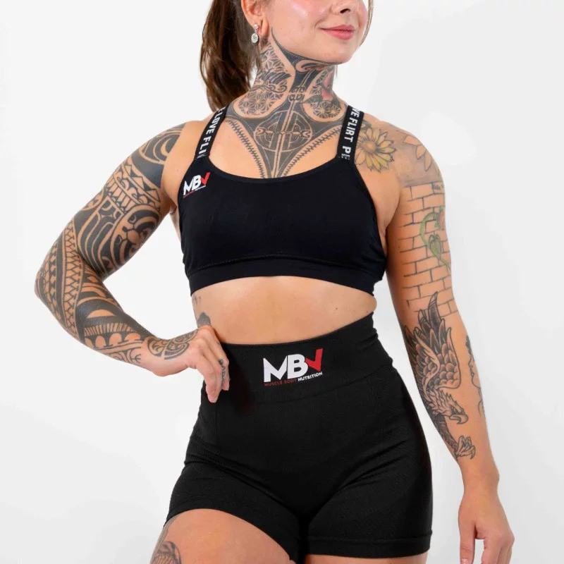 MBN Seamless Short - Zwart