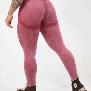 MBN Yoga Legging Pro til kvinder - Vinrød