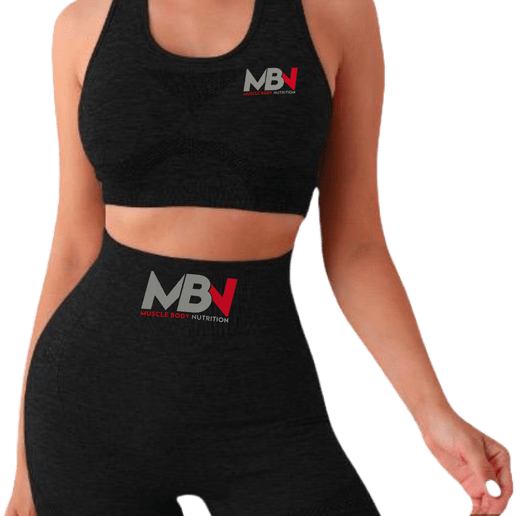 MBN Yoga Workout-sæt - sort