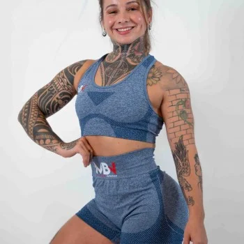 MBN Yoga Workout Set - Azul