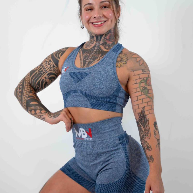 MBN Yoga Workout-sæt - Blå