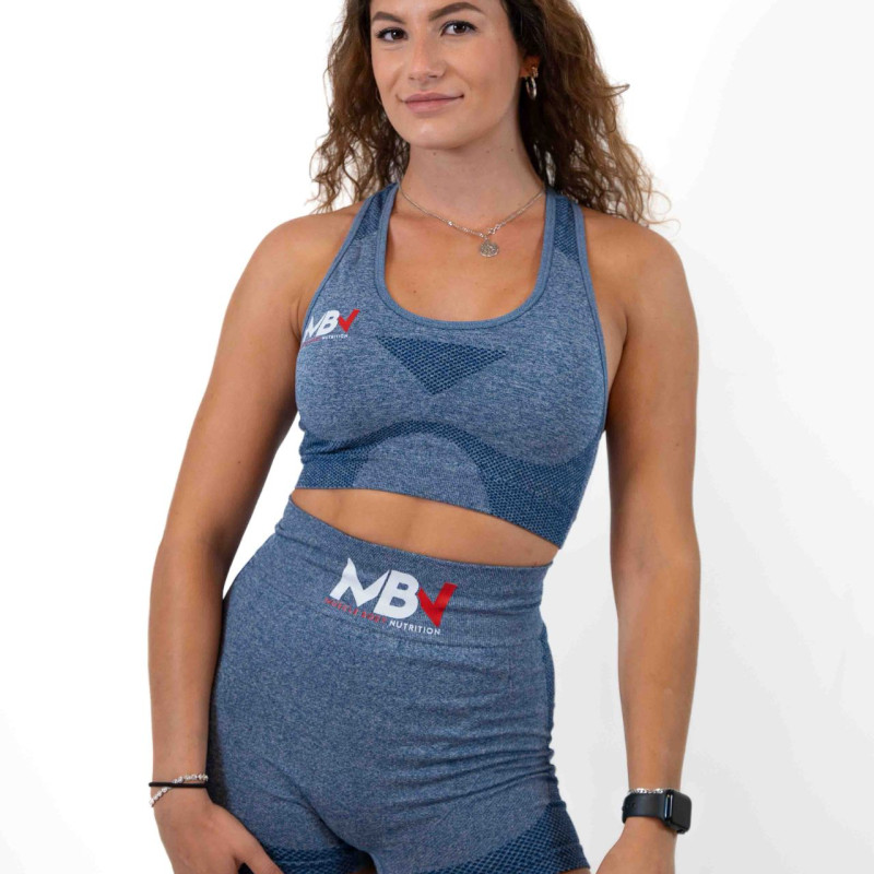 MBN Yoga Workout-sæt - Blå