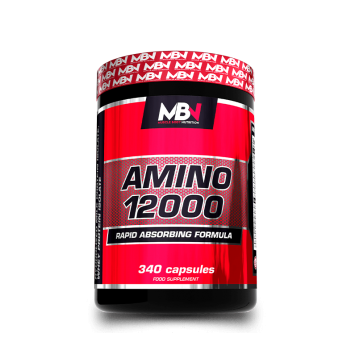 MBN Amino 12000 Hochdosierte Aminosäuren 12.000 mg - Muskelaufbau & Krafttraining