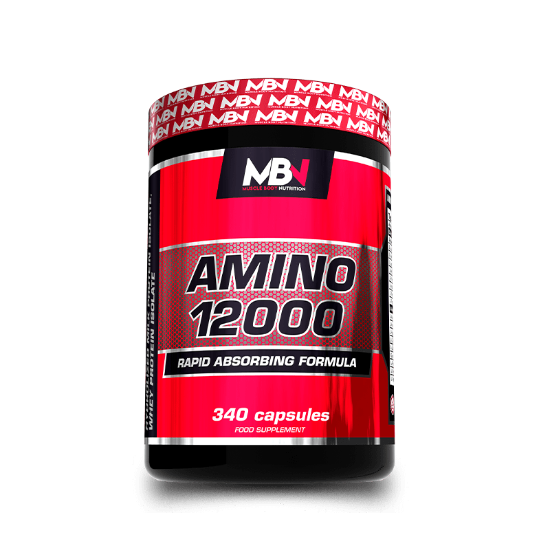 MBN Amino 12000 Højdosis aminosyrer 12.000 mg - muskelrestitution og styrketræning