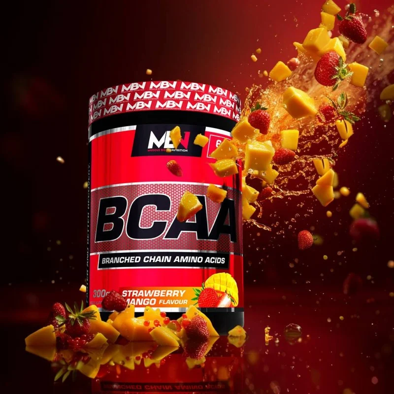 MBN BCAA 4:1:1 High Dose Aminozuren – 4:1:1 Verhouding – Spierherstel & Krachttraining