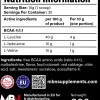 MBN BCAA 4:1:1 High Dose Aminozuren – 4:1:1 Verhouding – Spierherstel & Krachttraining