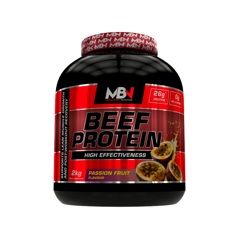 MBN Beef Protein High Dose Rundereiwit – Hoog Eiwitpercentage – Spierherstel & Krachttraining