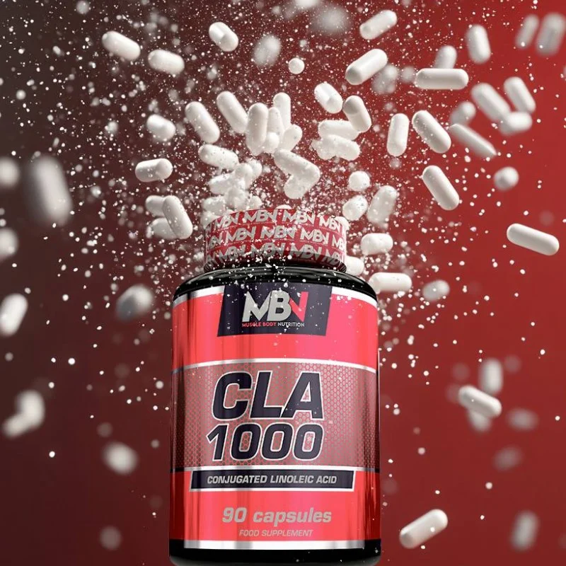 MBN CLA 1000 High Strength - Ácido Linoleico Conjugado 1000 mg - Quema Grasa y Moldea el Cuerpo
