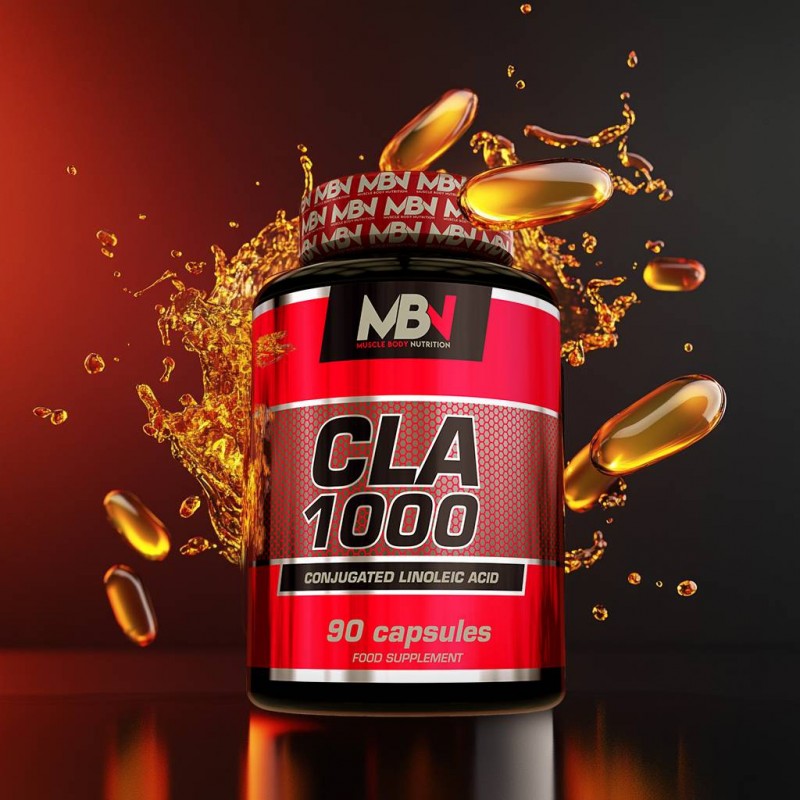 MBN CLA 1000 High Strength - konjugeret linolsyre 1000 mg - fedtforbrænding og kropsformning