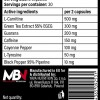 MBN Fat Burner - førsteklasses tilskud til energi, fokus og vægttab