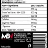 MBN Fat Burner – Premium Supplement voor Energie, Focus & Afvallen