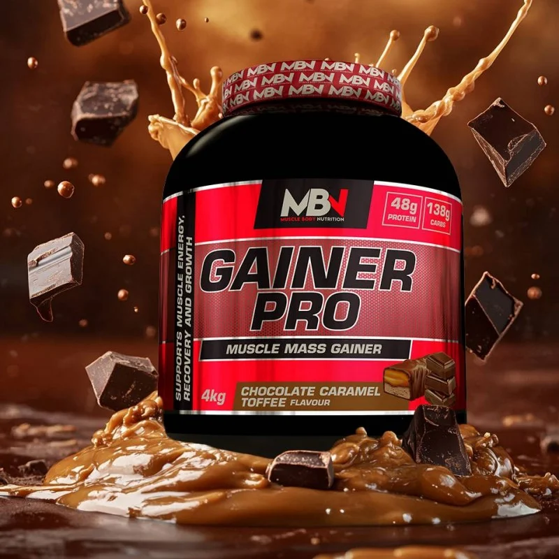 MBN Gainer Pro 4kg – Hoogwaardige Massa-Gainer voor Optimale Spiergroei