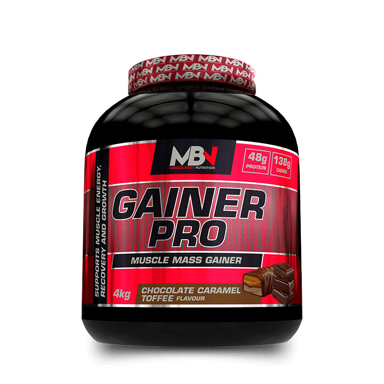 MBN Gainer Pro 4 kg - Mass Gainer af høj kvalitet til optimal muskelvækst