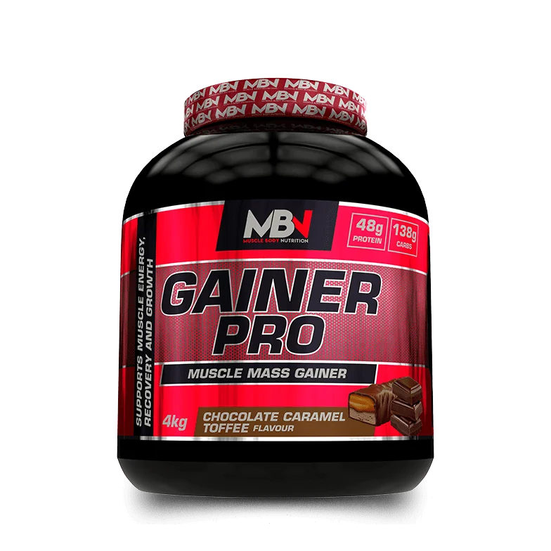 MBN Gainer Pro 4kg – Hoogwaardige Massa-Gainer voor Optimale Spiergroei