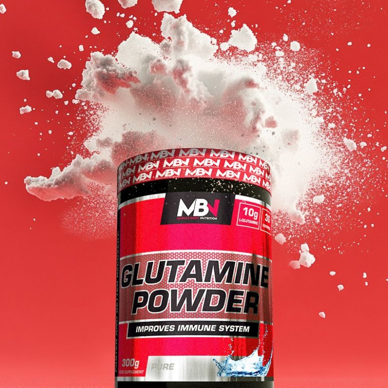 MBN L-Glutamin - førsteklasses aminosyre til restitution, energi og muskelvækst