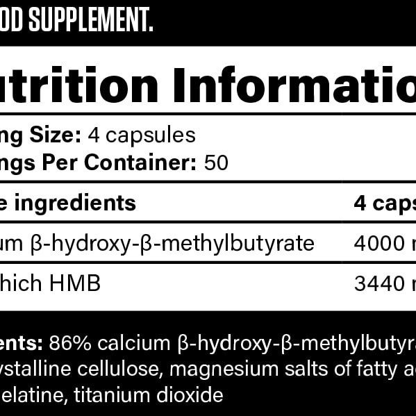 MBN HMB - Aminosyrederivat til vedligeholdelse af musklerne og optimal træning