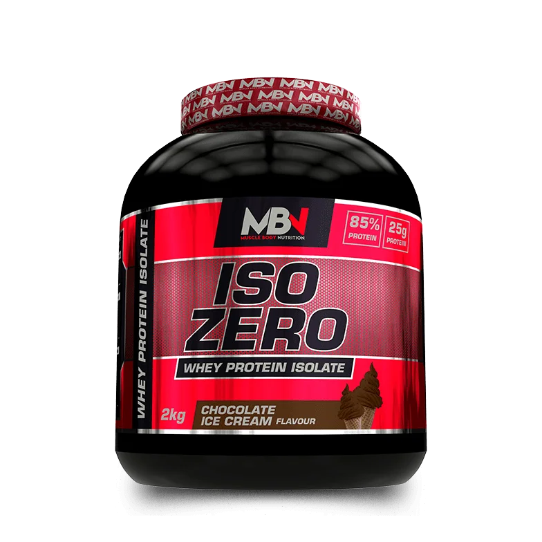 MBN Isolate Zero 2kg - Aislado de suero sin lactosa para antes y después del entrenamiento