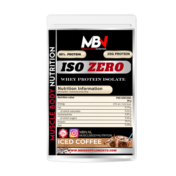 MBN ISO-ZERO Sample 30gr - Laktosefri valleisolat til træning og restitution
