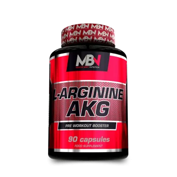 MBN L-Arginine – Ondersteunt Spierpomp, Energie & Trainingsprestaties