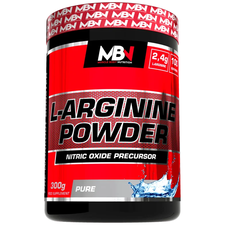 MBN L-Arginine Powder – Verhoog Bloedcirculatie & Spierprestaties