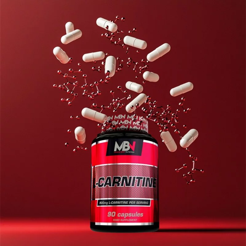 MBN L-Carnitina - Suplemento Premium para el Pre-Entrenamiento y la Recuperación Muscular