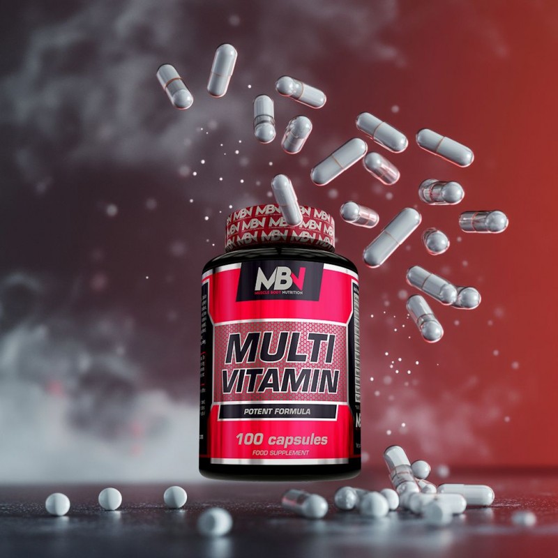 MBN Multi Vitamin - Premium multivitamin til energi, immunforsvar og vitalitet