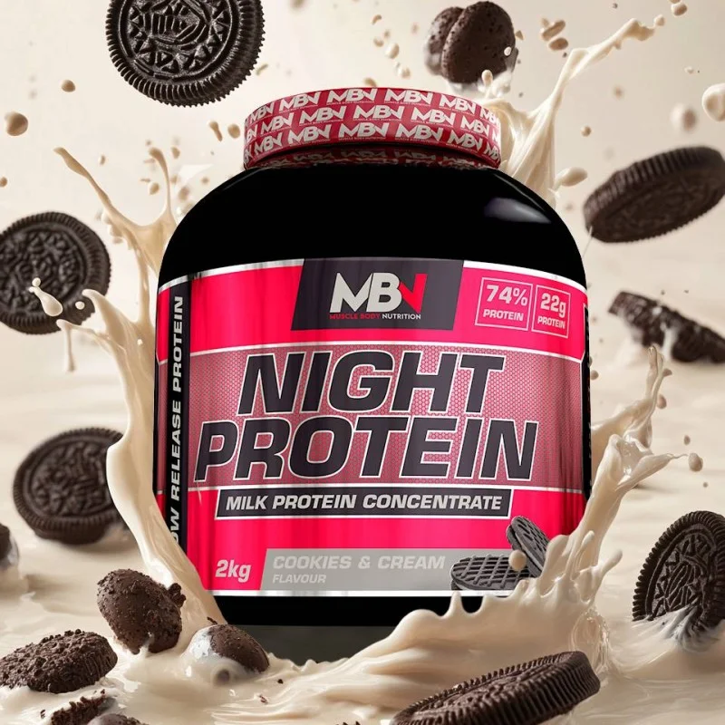 MBN Casein Night Protein High Protein – Micellaire Caseïne – Nachtelijk Spierherstel & Spierbehoud