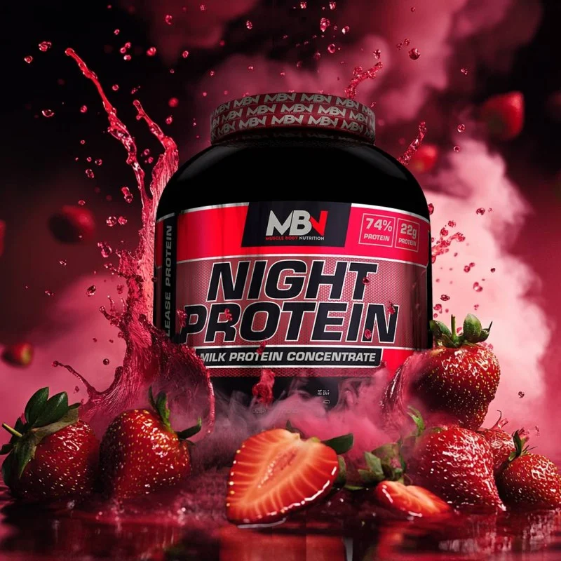MBN Casein Night Protein High Protein – Micellaire Caseïne – Nachtelijk Spierherstel & Spierbehoud