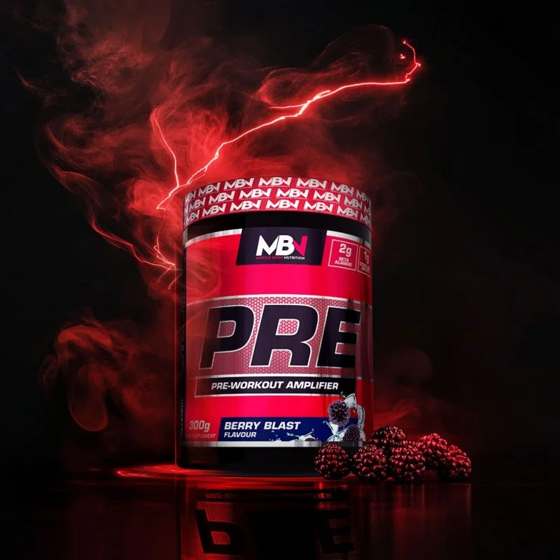 MBN Pre Workout – Premium Supplement voor Pomp, Kracht & Uithoudingsvermogen