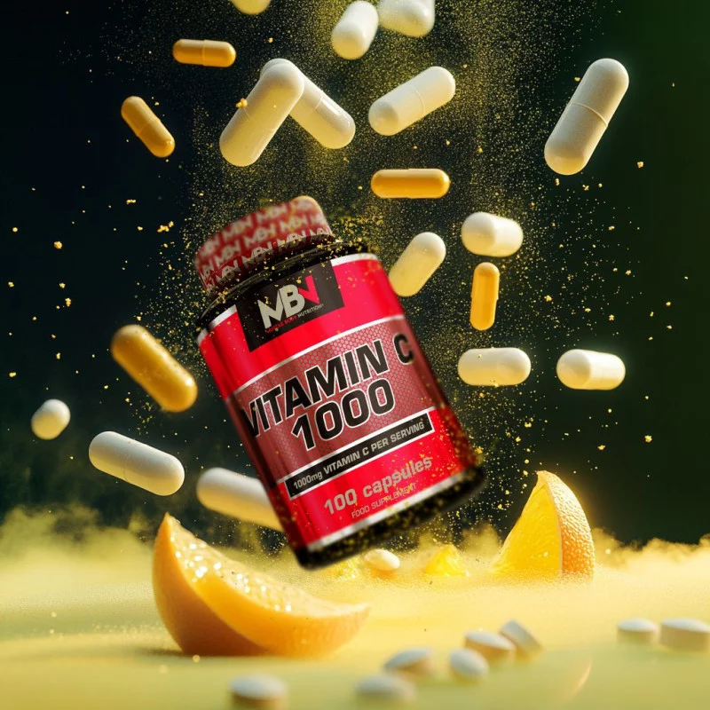 MBN Vitamina C1000 - Contribuye al sistema inmunitario, la energía y la salud en general