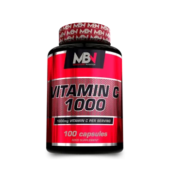 MBN Vitamina C1000 - Contribuye al sistema inmunitario, la energía y la salud en general