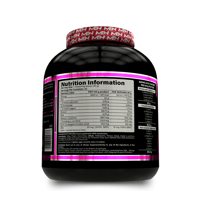 Protéines Woman's Fit