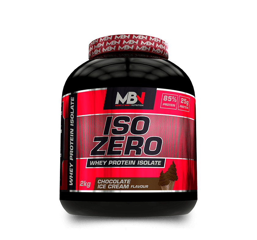 MBN Isolate Zero 1kg - Zero Lactose Whey Isolate voor Pre/Post-Workout