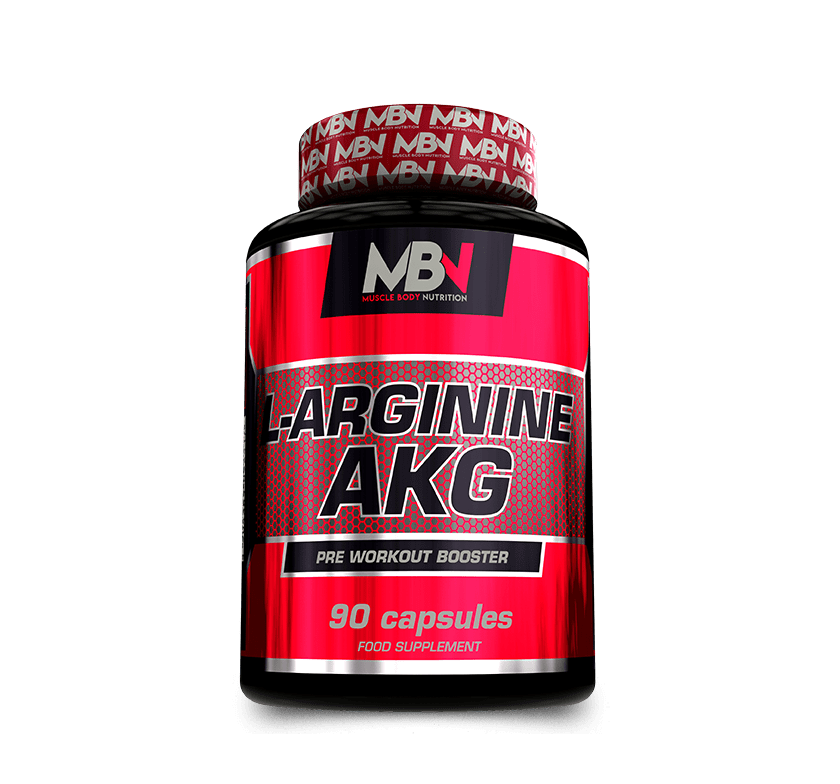 MBN L-Arginine - Ondersteunt Spierpomp, Energie & Trainingsprestaties
