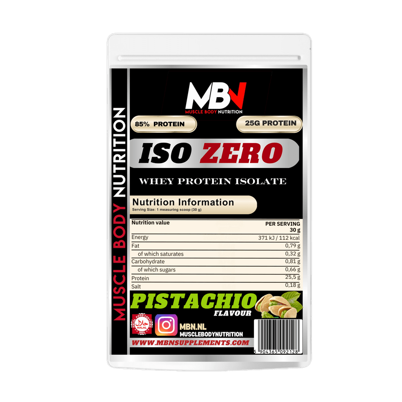 MBN ISO-ZERO Sample 30gr - Zero Lactose Whey Isolate voor Training & Herstel